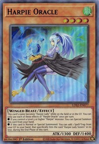 Harpie Oracle (Purple) [LDS2-EN077] Ultra Rare | Gear Gaming Fayetteville