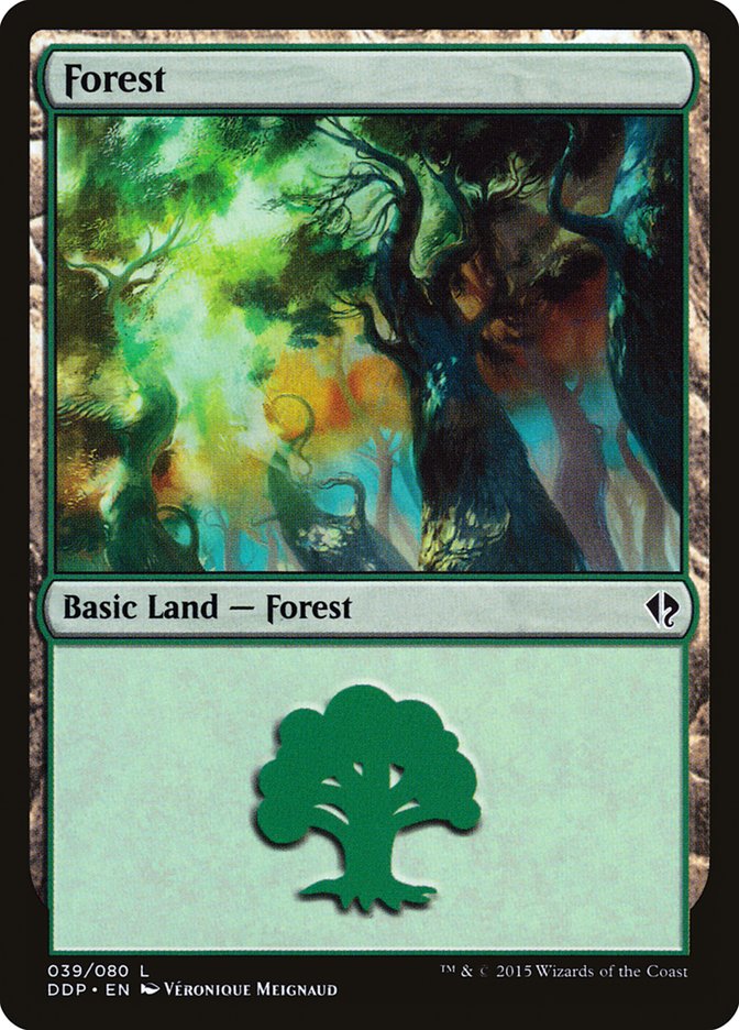 Forest (39) [Duel Decks: Zendikar vs. Eldrazi] | Gear Gaming Fayetteville