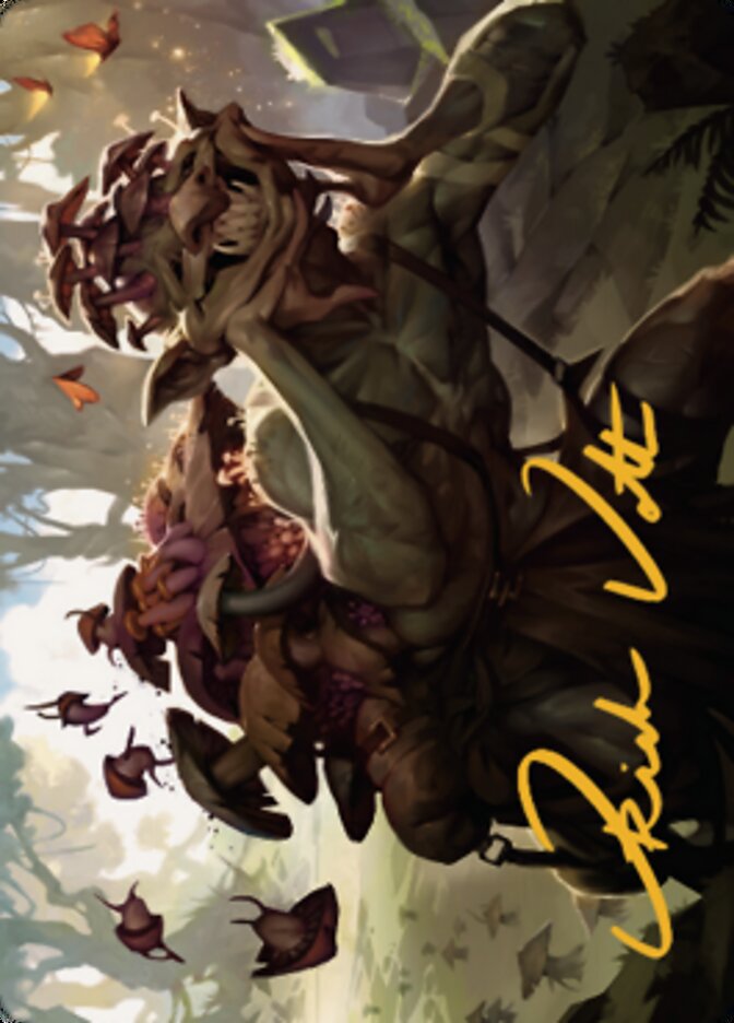 Sprouting Goblin Art Card (Gold-Stamped Signature) [Dominaria United Art Series] | Gear Gaming Fayetteville