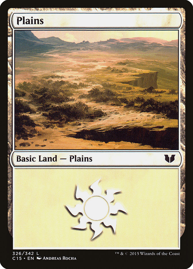 Plains (326) [Commander 2015] | Gear Gaming Fayetteville