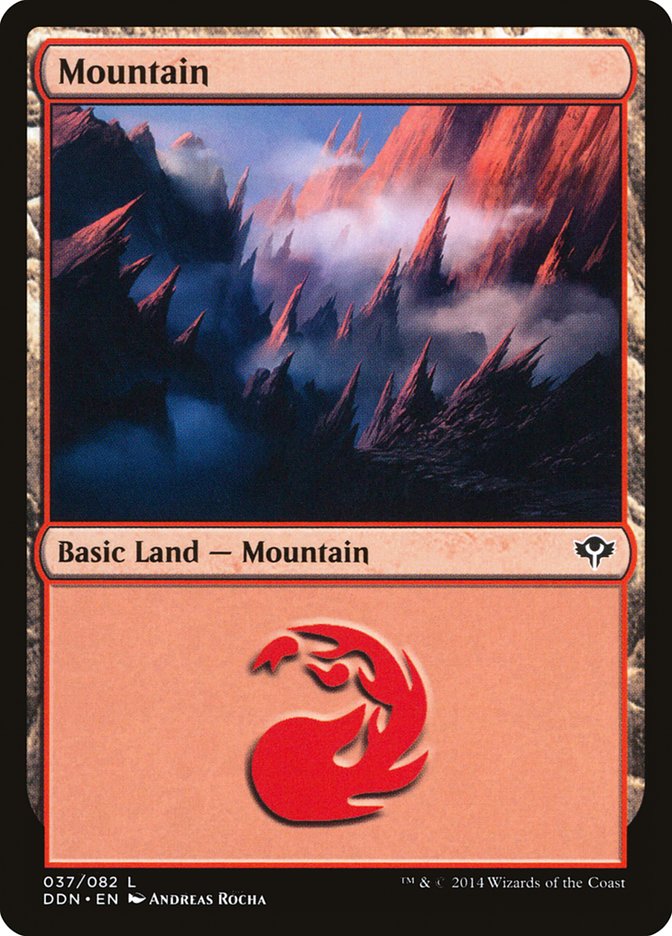 Mountain (37) [Duel Decks: Speed vs. Cunning] | Gear Gaming Fayetteville