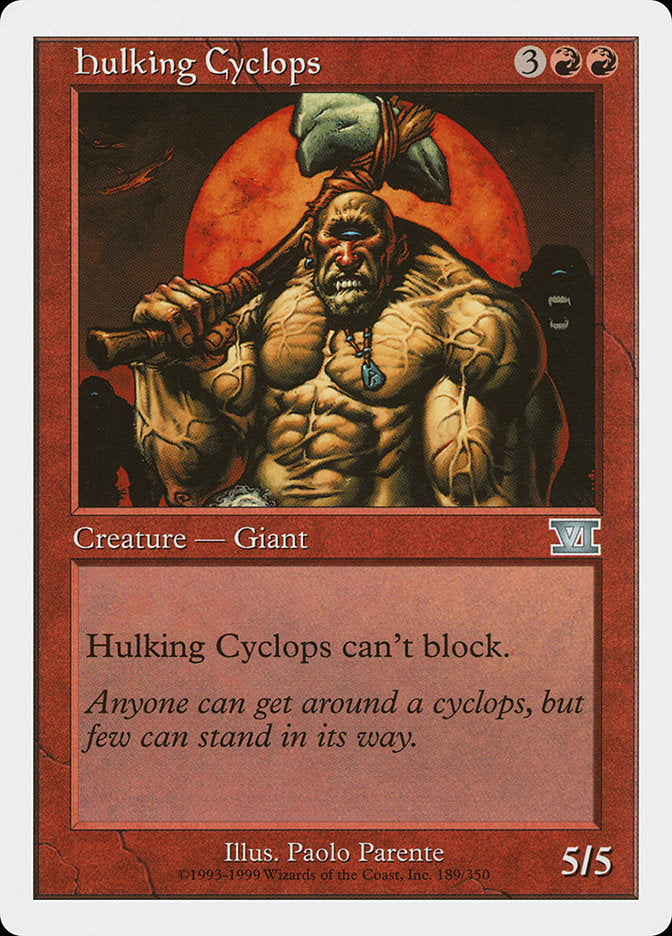 Hulking Cyclops [Classic Sixth Edition] | Gear Gaming Fayetteville