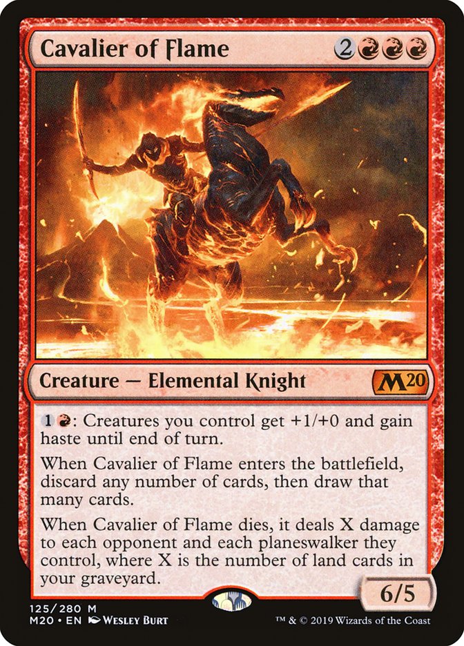 Cavalier of Flame [Core Set 2020] | Gear Gaming Fayetteville