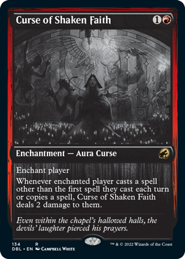 Curse of Shaken Faith [Innistrad: Double Feature] | Gear Gaming Fayetteville