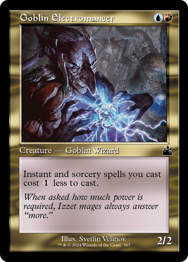 Goblin Electromancer (Retro Frame) [Ravnica Remastered] | Gear Gaming Fayetteville