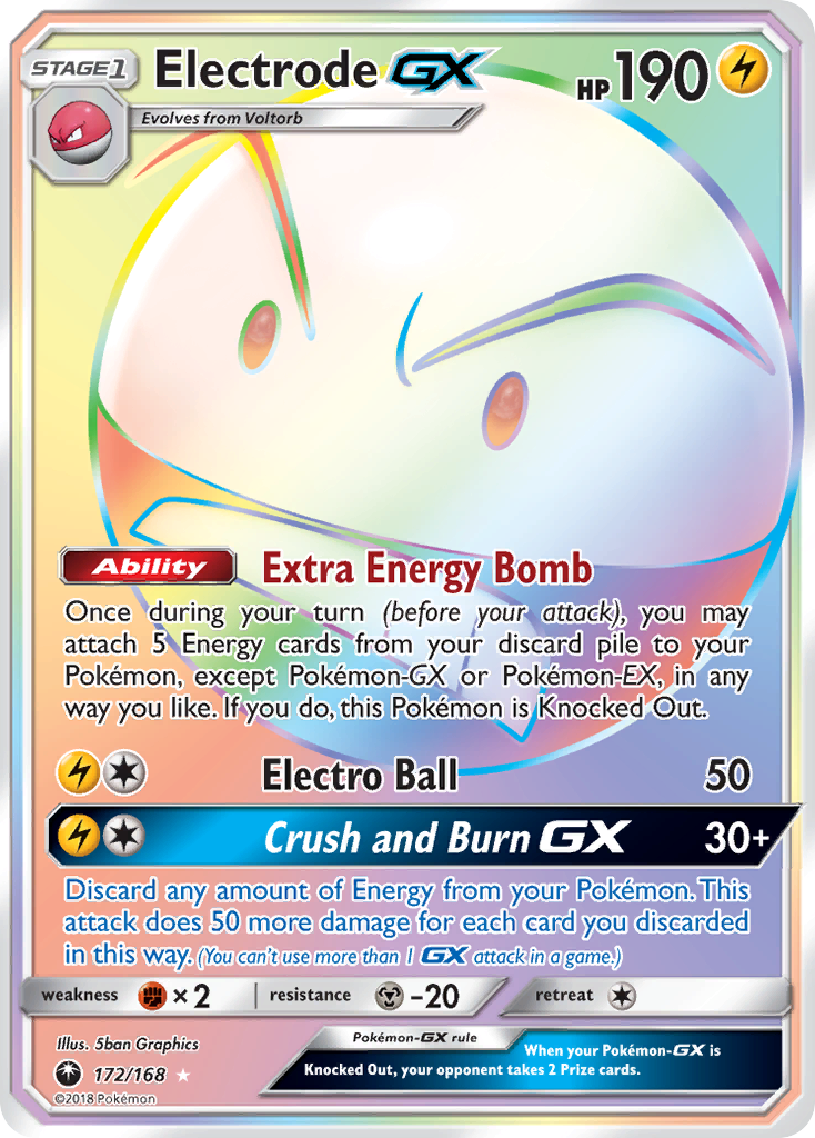 Electrode GX (172/168) [Sun & Moon: Celestial Storm] | Gear Gaming Fayetteville