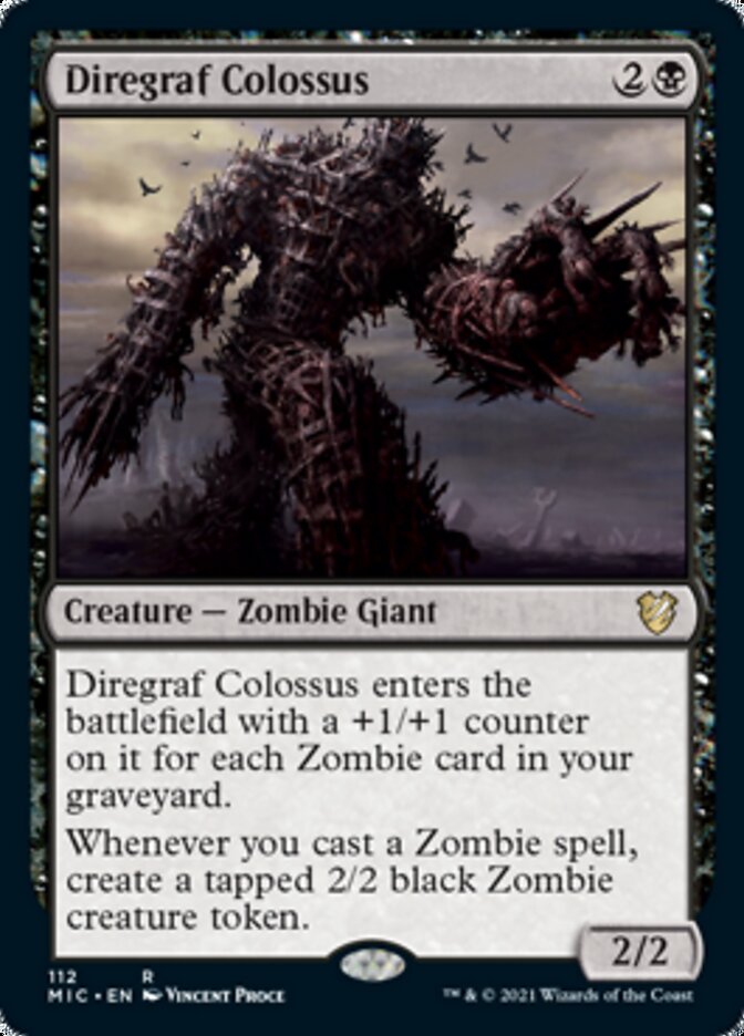 Diregraf Colossus [Innistrad: Midnight Hunt Commander] | Gear Gaming Fayetteville