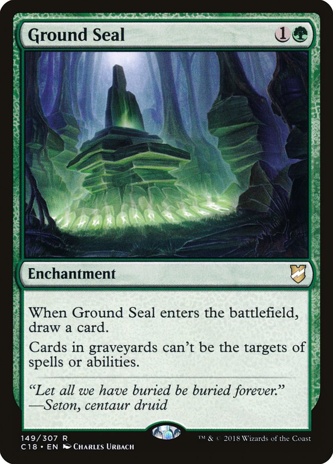 Ground Seal [Commander 2018] | Gear Gaming Fayetteville