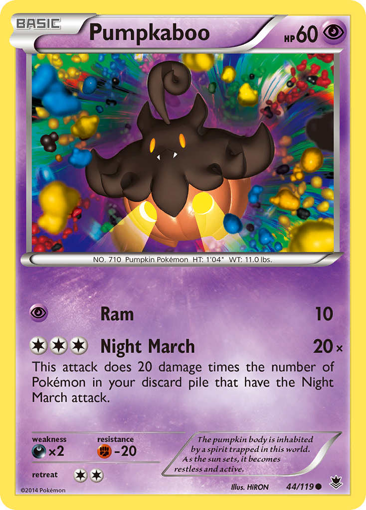 Pumpkaboo (44/119) [XY: Phantom Forces] | Gear Gaming Fayetteville