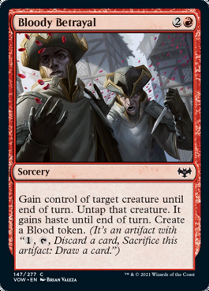 Bloody Betrayal [Innistrad: Crimson Vow] | Gear Gaming Fayetteville