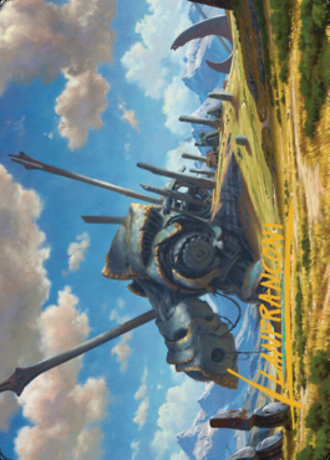 Plains Art Card 1 (Gold-Stamped Signature) [Dominaria United Art Series] | Gear Gaming Fayetteville