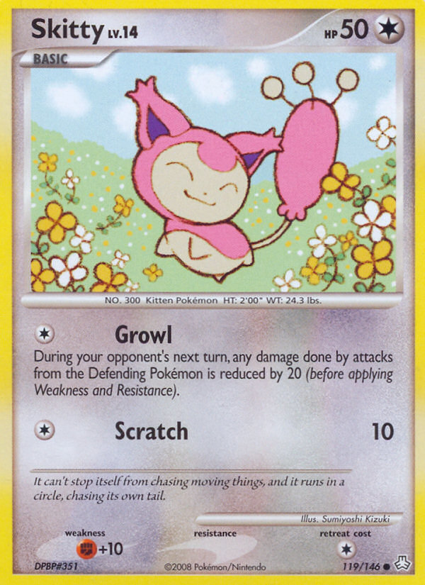 Skitty (119/146) [Diamond & Pearl: Legends Awakened] | Gear Gaming Fayetteville