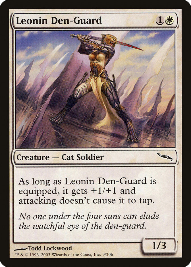 Leonin Den-Guard [Mirrodin] | Gear Gaming Fayetteville