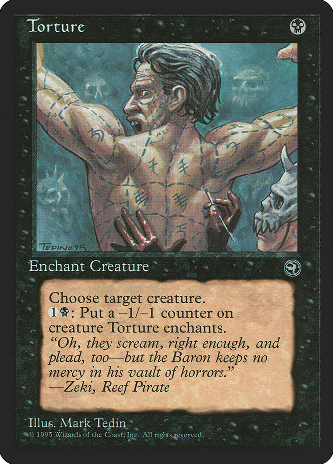 Torture (Zeki Flavor Text) [Homelands] | Gear Gaming Fayetteville