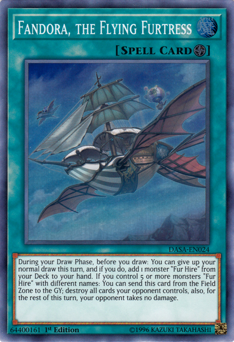 Fandora, the Flying Furtress [DASA-EN024] Super Rare | Gear Gaming Fayetteville