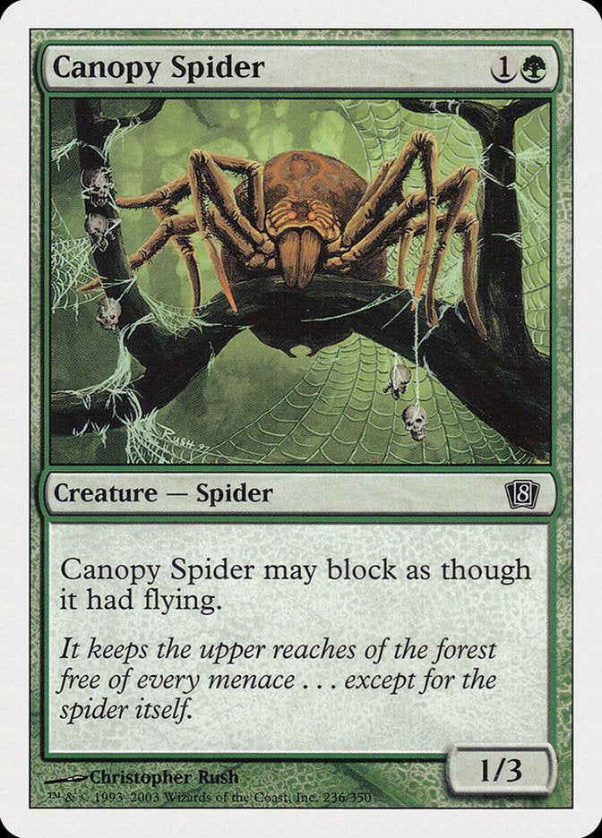 Canopy Spider [Eighth Edition] | Gear Gaming Fayetteville