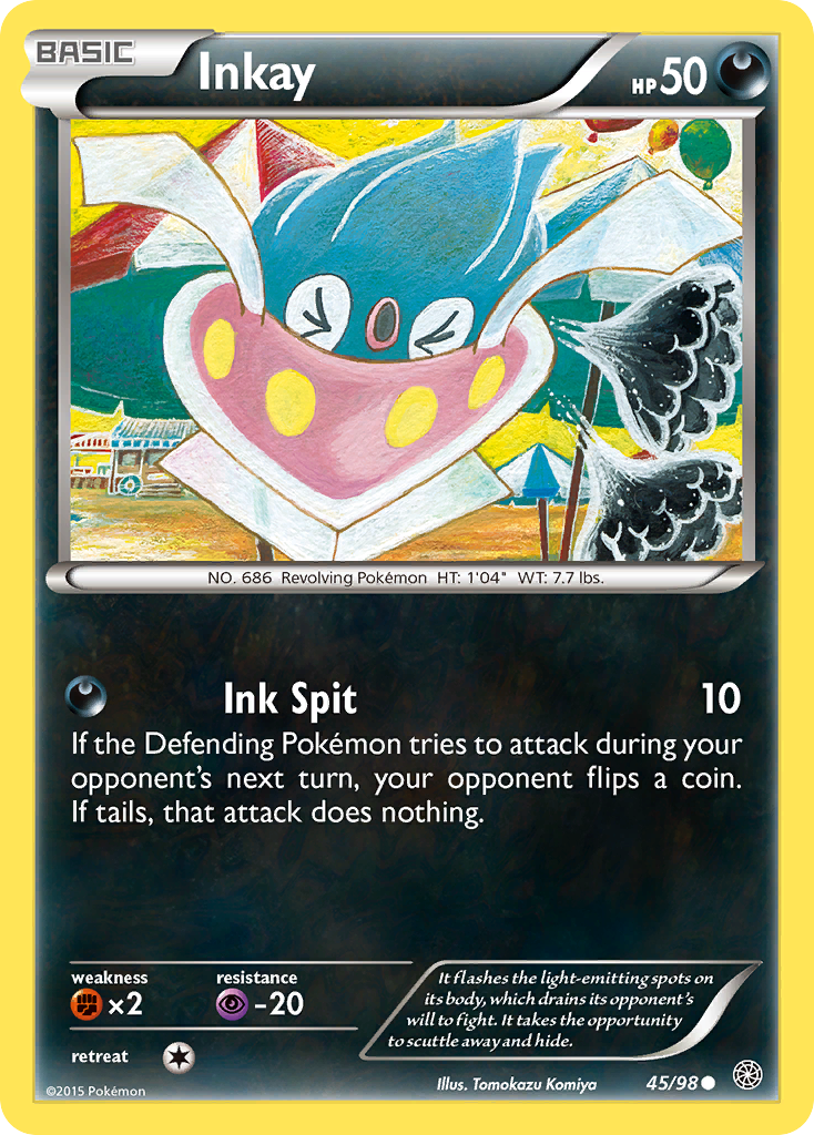 Inkay (45/98) [XY: Ancient Origins] | Gear Gaming Fayetteville