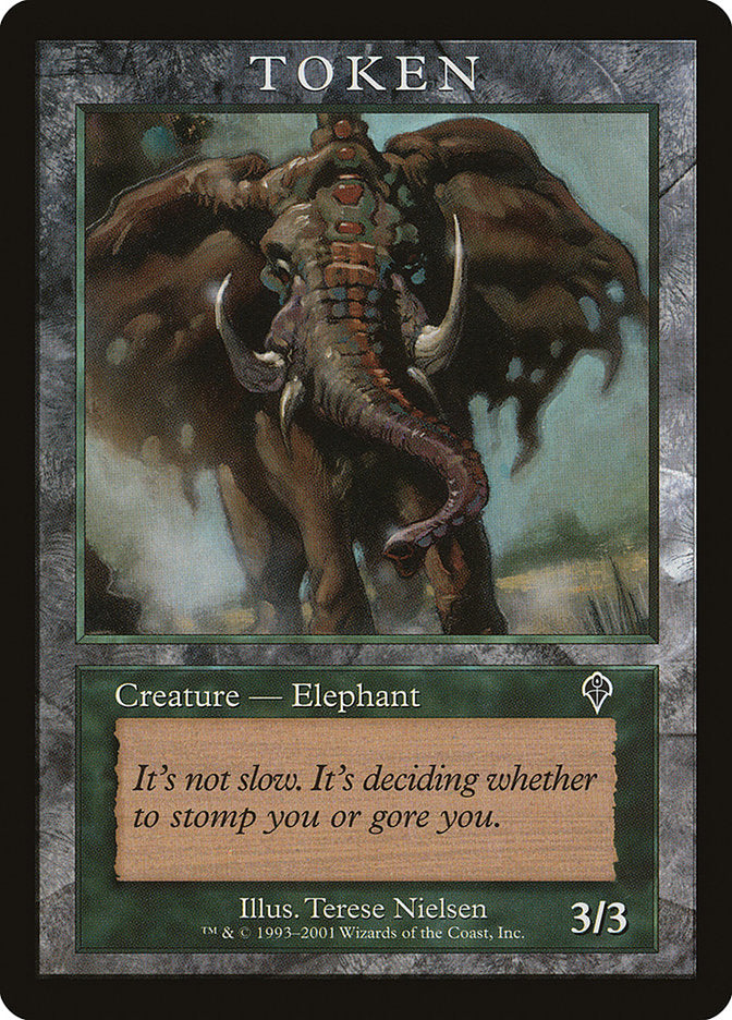 Elephant Token [Magic Player Rewards 2001] | Gear Gaming Fayetteville