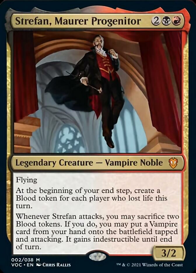 Strefan, Maurer Progenitor (Display Commander) [Innistrad: Crimson Vow Commander] | Gear Gaming Fayetteville