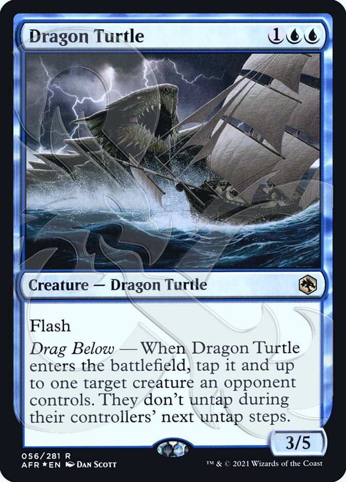 Dragon Turtle (Ampersand Promo) [Dungeons & Dragons: Adventures in the Forgotten Realms Promos] | Gear Gaming Fayetteville