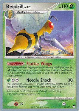 Beedrill LV.47 (15/111) (Luxdrill - Stephen Silvestro) [World Championships 2009] | Gear Gaming Fayetteville