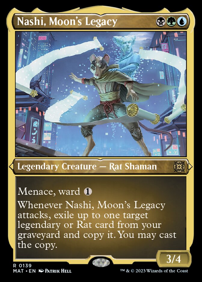 Nashi, Moon's Legacy (Foil Etched) [March of the Machine: The Aftermath] | Gear Gaming Fayetteville