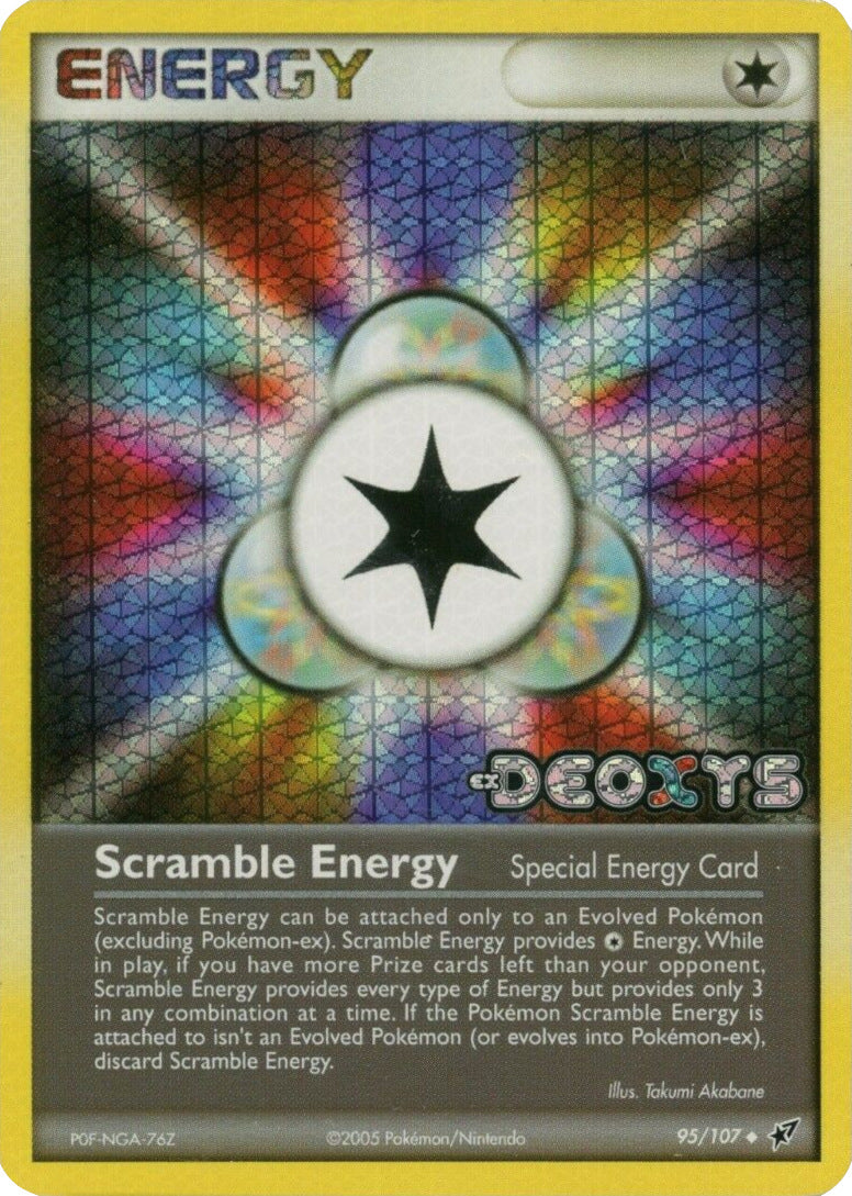 Scramble Energy (95/107) (Stamped) [EX: Deoxys] | Gear Gaming Fayetteville