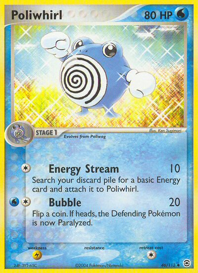 Poliwhirl (46/112) [EX: FireRed & LeafGreen] | Gear Gaming Fayetteville