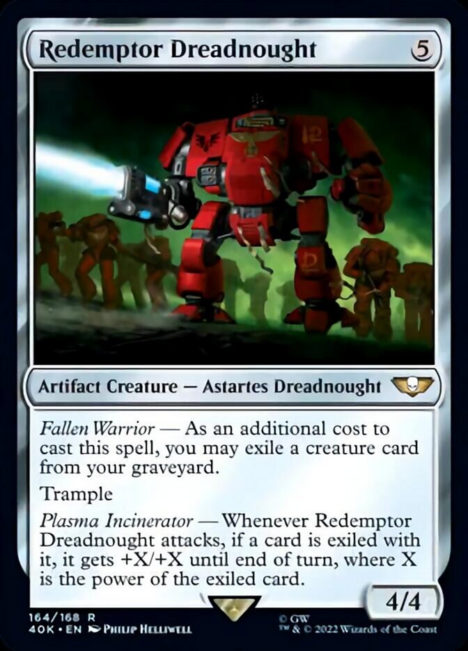Redemptor Dreadnought (Surge Foil) [Warhammer 40,000] | Gear Gaming Fayetteville