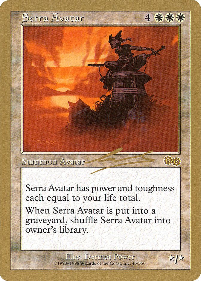 Serra Avatar (Nicolas Labarre) [World Championship Decks 2000] | Gear Gaming Fayetteville