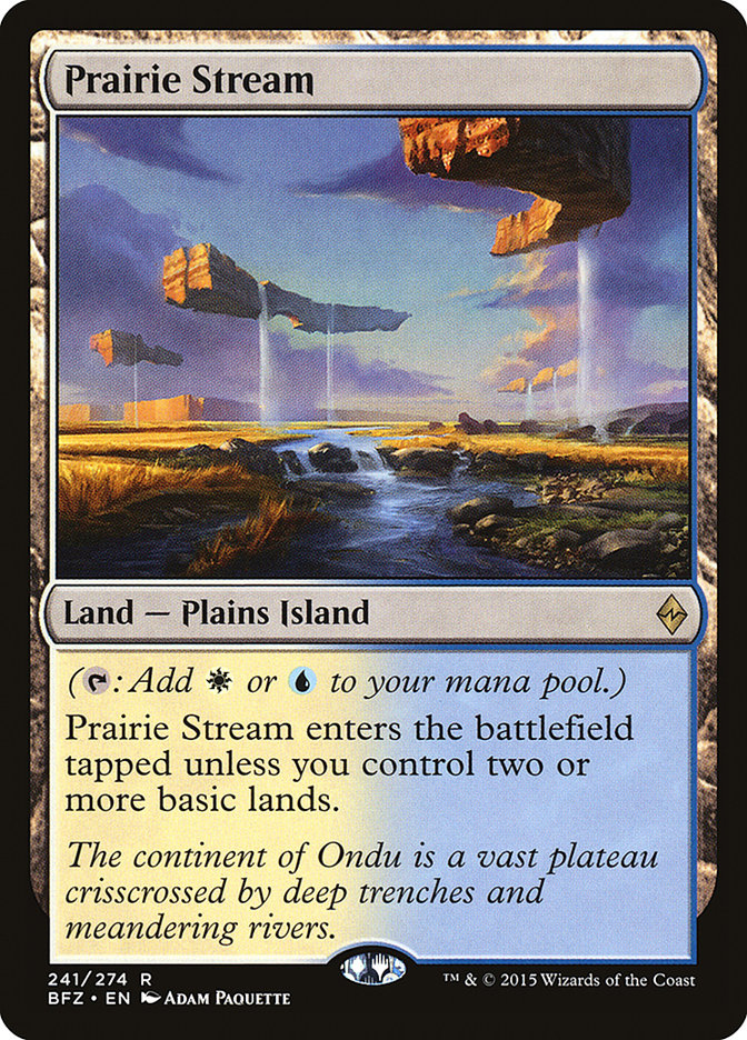 Prairie Stream [Battle for Zendikar] | Gear Gaming Fayetteville