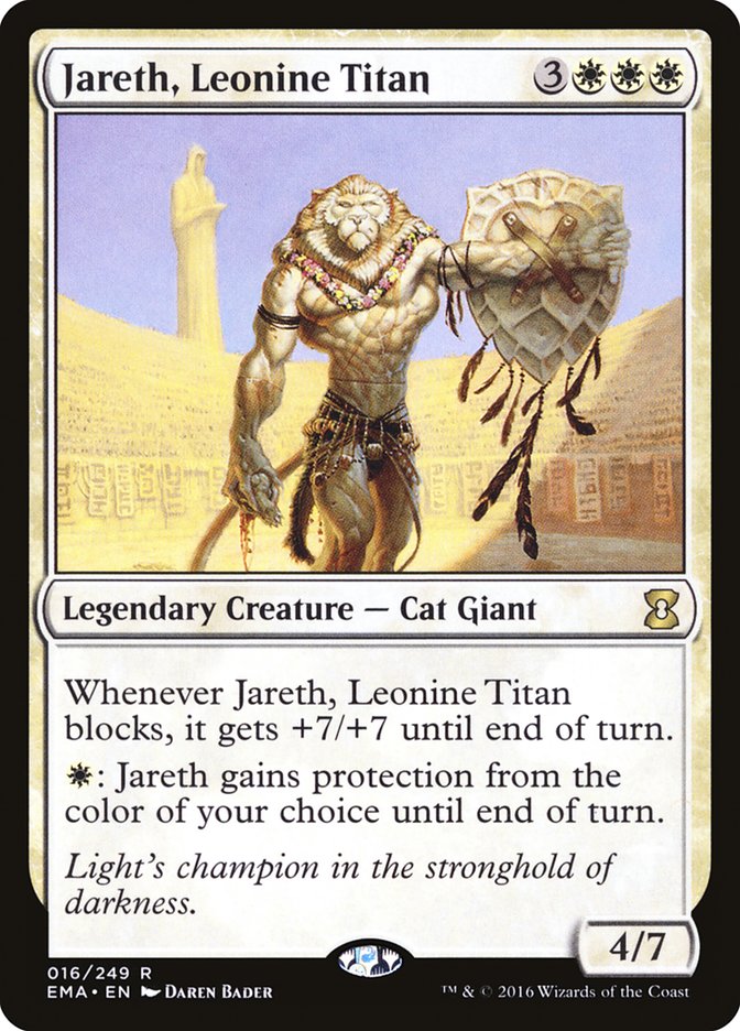 Jareth, Leonine Titan [Eternal Masters] | Gear Gaming Fayetteville