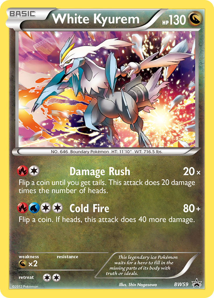 White Kyurem (BW59) [Black & White: Black Star Promos] | Gear Gaming Fayetteville