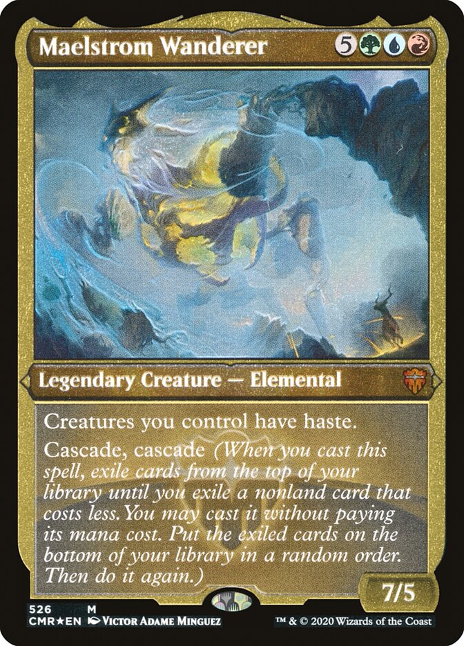 Maelstrom Wanderer (Etched) [Commander Legends] | Gear Gaming Fayetteville