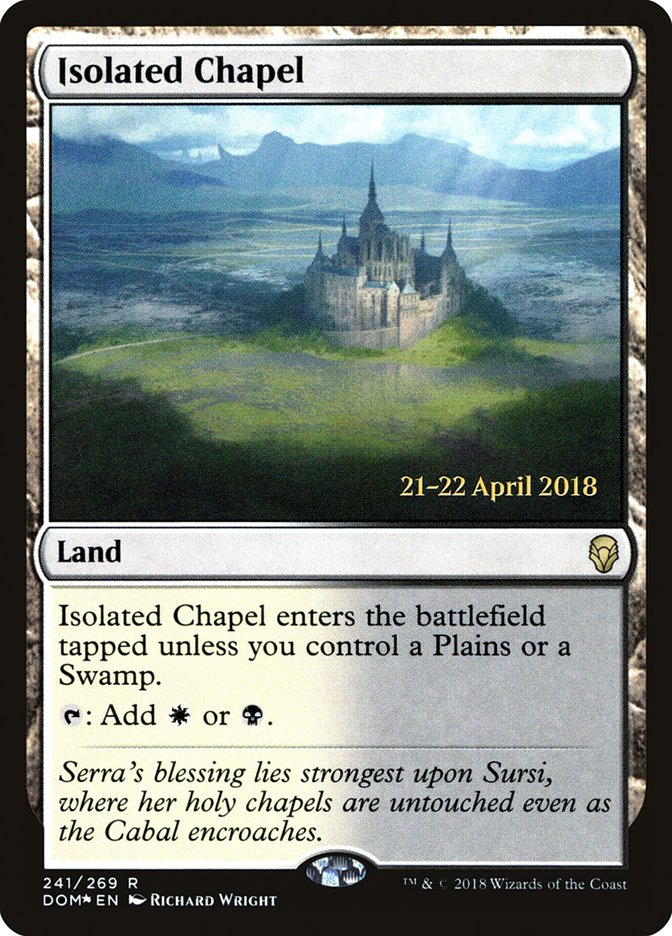 Isolated Chapel [Dominaria Prerelease Promos] | Gear Gaming Fayetteville