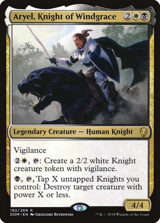 Aryel, Knight of Windgrace [Dominaria] | Gear Gaming Fayetteville