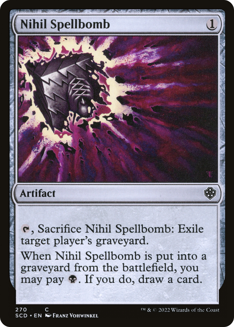 Nihil Spellbomb [Starter Commander Decks] | Gear Gaming Fayetteville