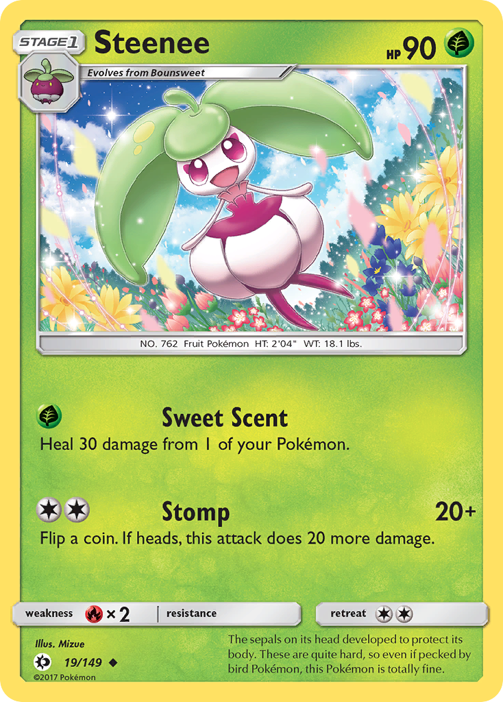 Steenee (19/149) [Sun & Moon: Base Set] | Gear Gaming Fayetteville