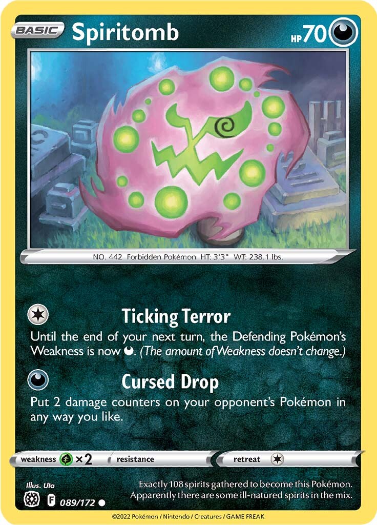 Spiritomb (089/172) [Sword & Shield: Brilliant Stars] | Gear Gaming Fayetteville