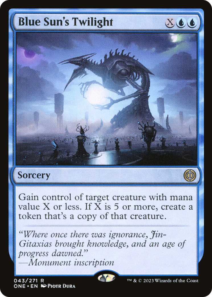 Blue Sun's Twilight [Phyrexia: All Will Be One] | Gear Gaming Fayetteville