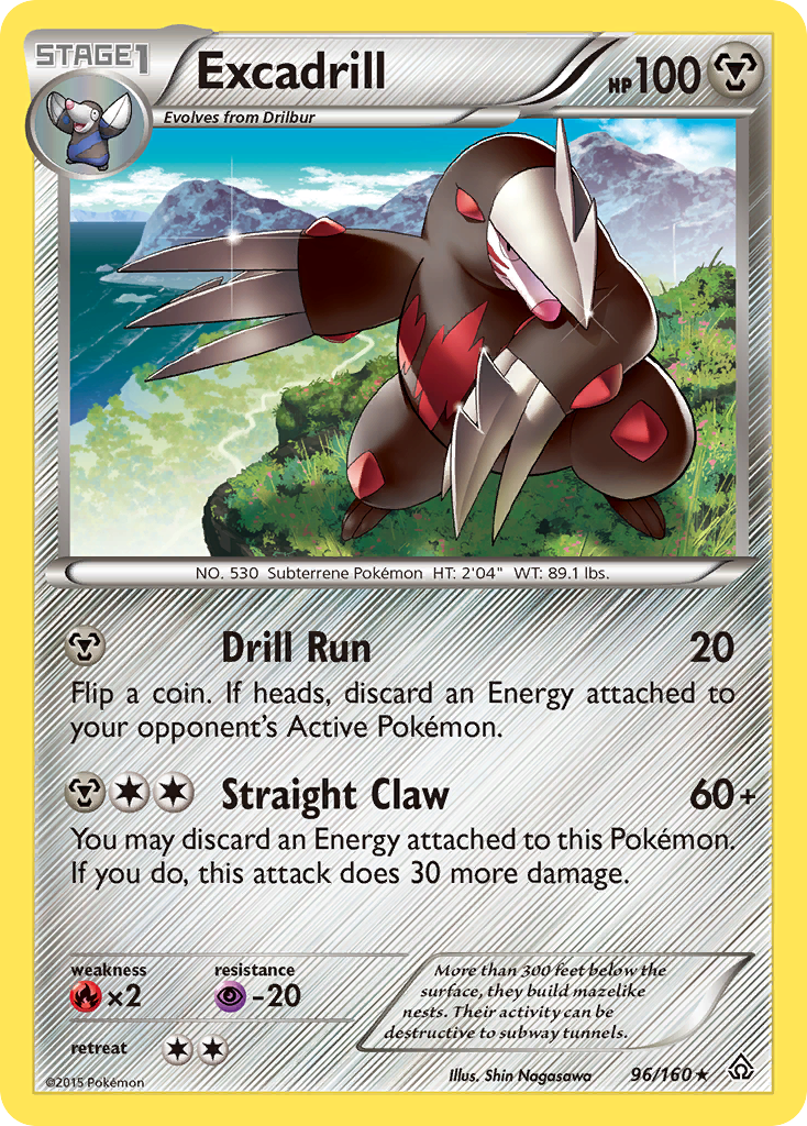 Excadrill (96/160) [XY: Primal Clash] | Gear Gaming Fayetteville