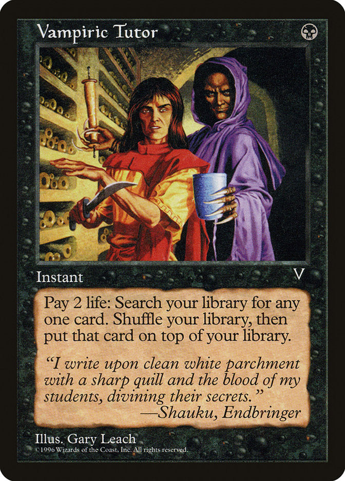 Vampiric Tutor [Visions] | Gear Gaming Fayetteville