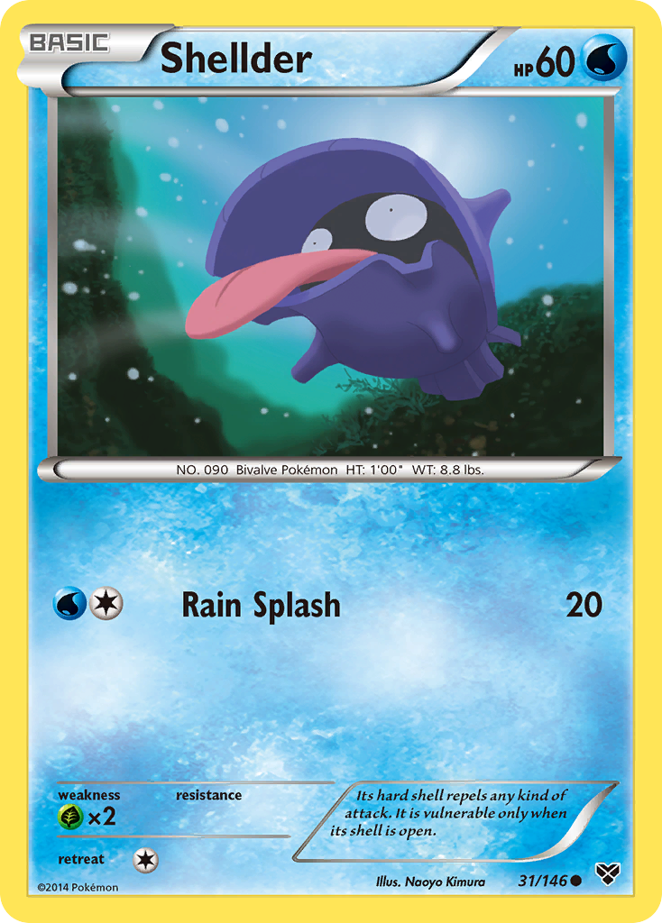 Shellder (31/146) [XY: Base Set] | Gear Gaming Fayetteville