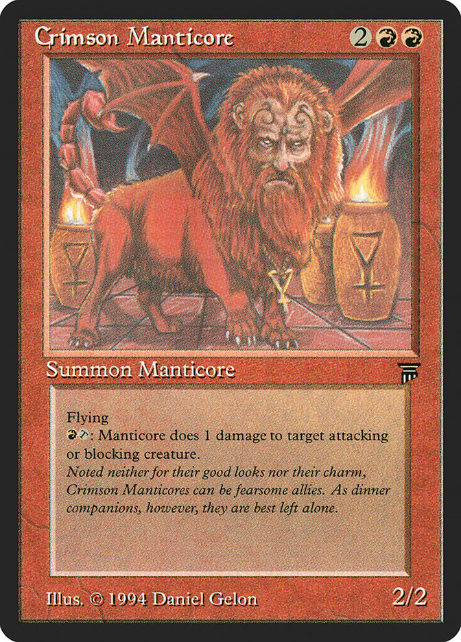 Crimson Manticore [Legends] | Gear Gaming Fayetteville