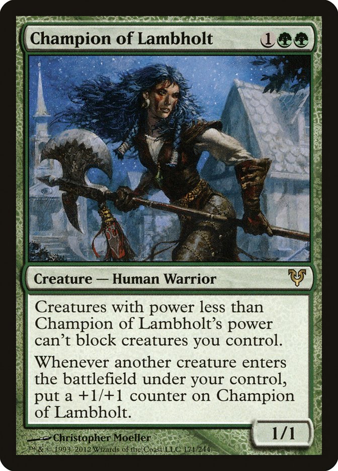 Champion of Lambholt [Avacyn Restored] | Gear Gaming Fayetteville