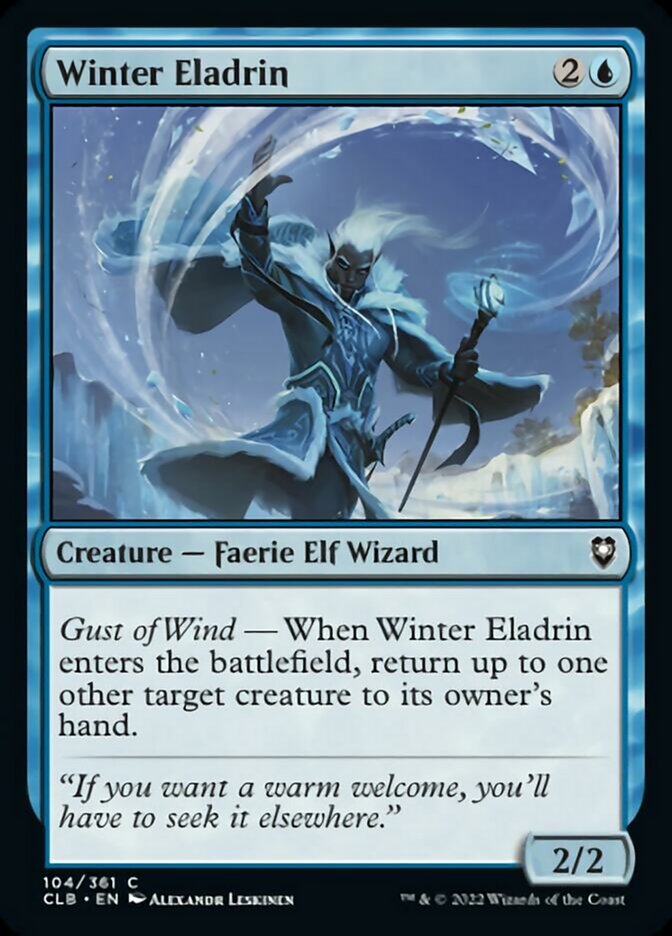 Winter Eladrin [Commander Legends: Battle for Baldur's Gate] | Gear Gaming Fayetteville