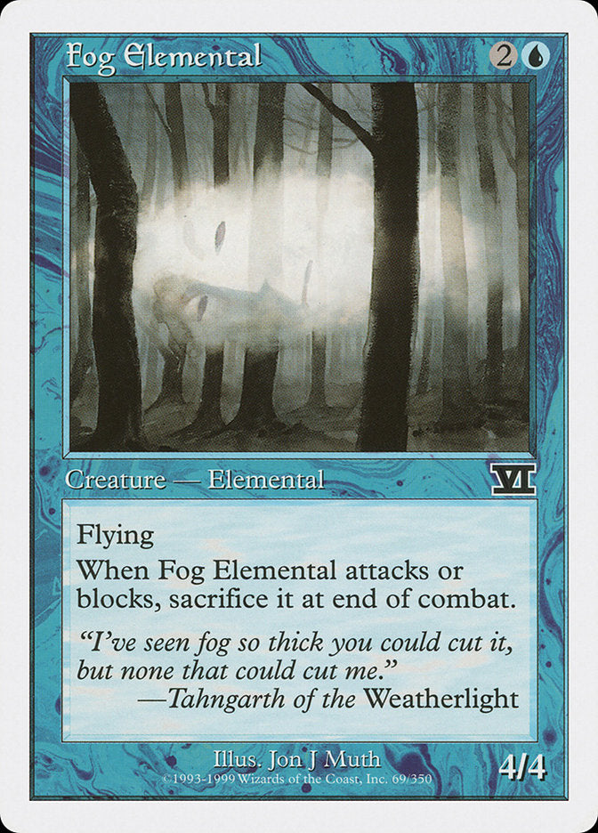 Fog Elemental [Classic Sixth Edition] | Gear Gaming Fayetteville