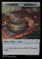 Food // Citizen Double-Sided Token [Streets of New Capenna Commander Tokens] | Gear Gaming Fayetteville