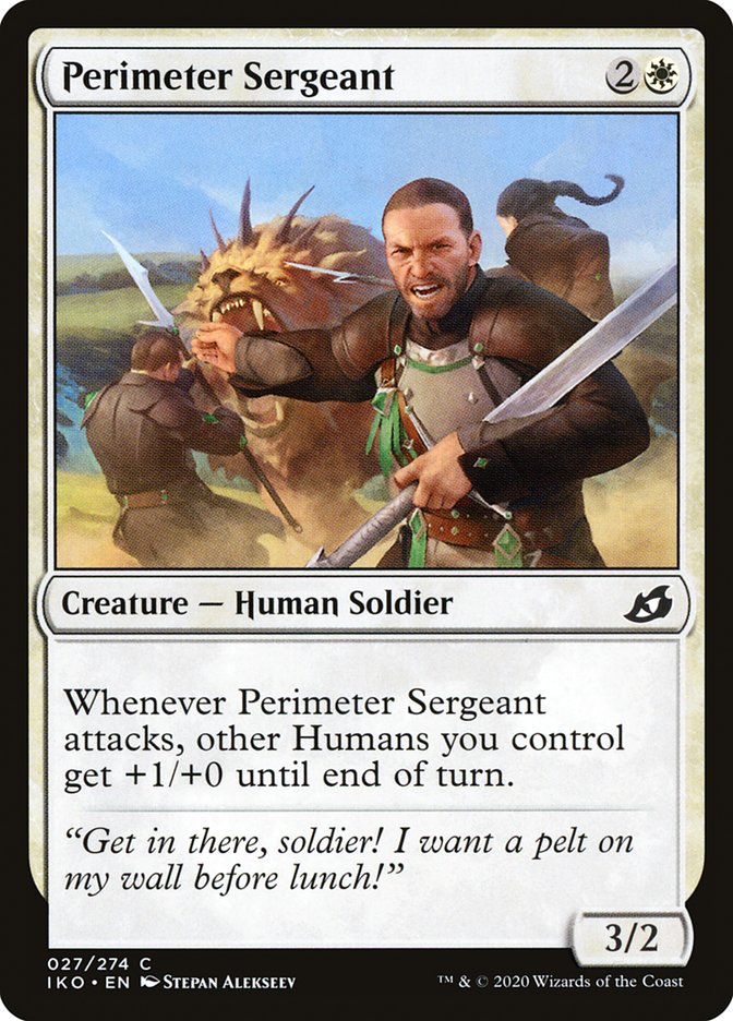 Perimeter Sergeant [Ikoria: Lair of Behemoths] | Gear Gaming Fayetteville