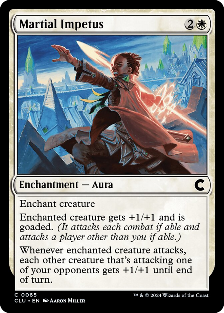 Martial Impetus [Ravnica: Clue Edition] | Gear Gaming Fayetteville